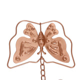Butterfly Rain Chain Metal Outdoor Decorative Downspout Hanging Drainage Rain Catcher - Extra Image