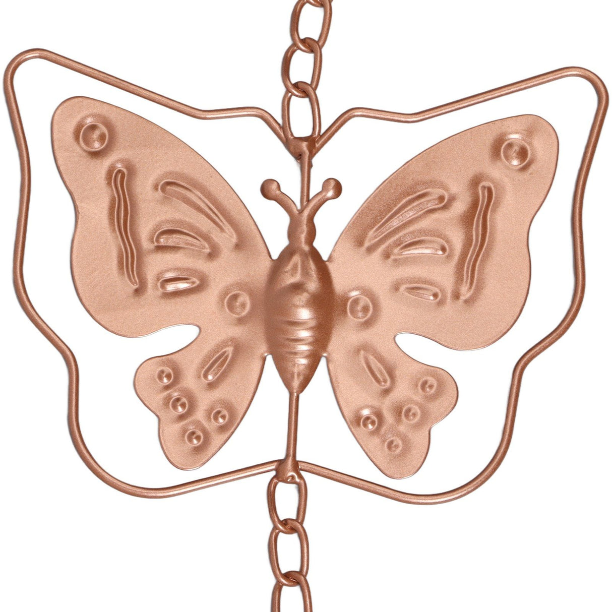 Butterfly Rain Chain Metal Outdoor Decorative Downspout Hanging Drainage Rain Catcher