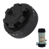 Chlorinator Cover Replacement Plastic Lid Easy Installation Tight Sealing Chlorinator Parts for Hayward CL100 - Extra Image