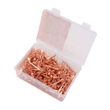 250Pcs Horseshoe Nails Copper Plated Rustproof Equestrian Riding Equipment Pet Supplies 45mm E3