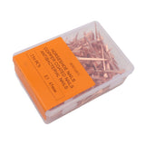 250Pcs Horseshoe Nails Copper Plated Rustproof Equestrian Riding Equipment Pet Supplies 45mm E3 - Extra Image