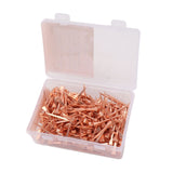 250Pcs Horseshoe Nails Copper Plated Rustproof Equestrian Riding Equipment Pet Supplies 45mm E3 - Extra Image