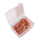 250Pcs Horseshoe Nails Copper Plated Rustproof Equestrian Riding Equipment Pet Supplies 47.5mm E4 - Side View