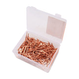 250Pcs Horseshoe Nails Copper Plated Rustproof Equestrian Riding Equipment Pet Supplies 47.5mm E4 - Extra Image