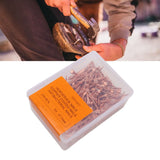 250Pcs Horseshoe Nails Copper Plated Rustproof Equestrian Riding Equipment Pet Supplies 47.5mm E4 - Extra Image