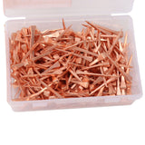 250Pcs Horseshoe Nails Copper Plated Rustproof Equestrian Riding Equipment Pet Supplies 47.5mm E4