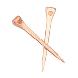 250Pcs Horseshoe Nails Copper Plated Rustproof Equestrian Riding Equipment Pet Supplies 47.5mm E4 - Extra Image