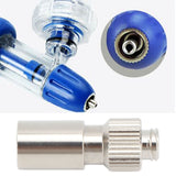 Syringe Needle Tip Stainless Steel Replaceable Multifunctional Tip Syringe Plug for Animal Medical Laboratory