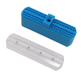 Needle Box Needle Container Syringe Box ABS Material Large Capacity Needle Cartridge Box for Breeding - 45-Degree Angle