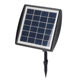 Solar Aquarium Air Pump Oxygenator Solar Powered Air Pump Low Noise Solar Pond Aerator with 2 Air Bubble Stones for Pond - Front View