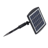Solar Aquarium Air Pump Oxygenator Solar Powered Air Pump Low Noise Solar Pond Aerator with 2 Air Bubble Stones for Pond - Low Angle