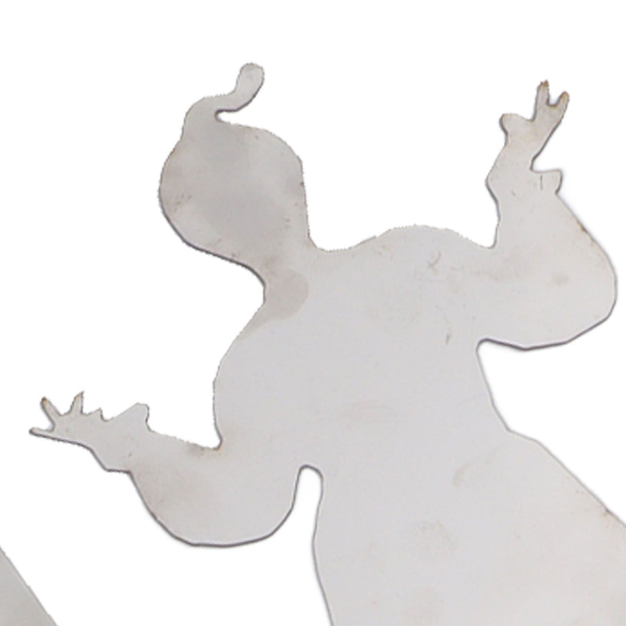 3Pcs Halloween Silhouette Yard Signs Iron Metal Witch Halloween Decorations Outdoor for Party Festivals Home