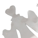 3Pcs Halloween Silhouette Yard Signs Iron Metal Witch Halloween Decorations Outdoor for Party Festivals Home - Extra Image