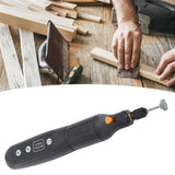 5 Speed 3.7V Mini Cordless Rotary Tool Mini Electric Grinder Set with Accessories USB Plug - Extra Image