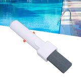Pool Pumice Stone with V Clip Handle Stain Eraser Pumice Stick Cleaner Pool Cleaning Tool for Toilet Bowl Ring Tile Calcium Tub - Extra Image