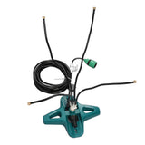 Standing Misting Cooling System 8 Meter Line US Standard Thread Standing Misters for Backyard Pool Pet Cooling