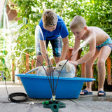 Standing Misting Cooling System 8 Meter Line US Standard Thread Standing Misters for Backyard Pool Pet Cooling
