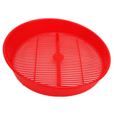 Plastic Blueberry Sieve Washing Sieve Fruit and Vegetable Washing Basket Drain Basket for Kitchen - Rear View