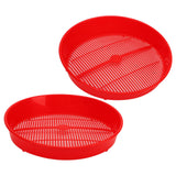 Plastic Blueberry Sieve Washing Sieve Fruit and Vegetable Washing Basket Drain Basket for Kitchen