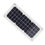 Solar Panel Kit 30W Solar Panel 18V 5V USB Dual Output 12V 24V Controller Set for Outdoor Camping Vehicles - Rear View