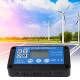 Solar Panel Kit 30W Solar Panel 18V 5V USB Dual Output 12V 24V Controller Set for Outdoor Camping Vehicles
