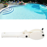 Chlorine Tablet Holder Pole Pool Tablet Holder Plastic Easy Installation Pool Cleaning Accessory for Pool Maintenance