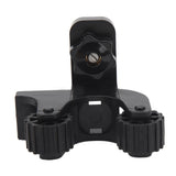 Canoe Paddle Holder Universal Easy Mounting Sturdy Kayak Oar Holder for Kayaks Canoes Boats - Top-Down View
