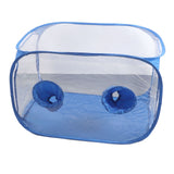 Mushroom Grow Tent Still Air Box Portable Foldable PVC 2 Arm Ports Mushroom Grow Container for Study Research