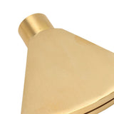 Fan Shaped Fountain Nozzle G1 Inch Brass Flat Head Spray Nozzle Fountain Sprinkler Head for Garden Pool Pond Landscaping - Extra Image