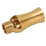 Pond Sprinkler Water Fountain Nozzle Copper Ice Tower Cascade Cedar Spray Head for Garden Pond G1/2in Male Thread 7.1cm