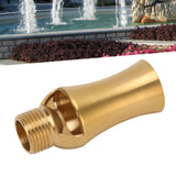 Pond Sprinkler Water Fountain Nozzle Copper Ice Tower Cascade Cedar Spray Head for Garden Pond G1/2in Male Thread 7.1cm