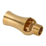 Pond Sprinkler Water Fountain Nozzle Copper Ice Tower Cascade Cedar Spray Head for Garden Pond G1/2 G3/4 Universal 9.5cm - 45-Degree Angle