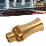 Pond Sprinkler Water Fountain Nozzle Copper Ice Tower Cascade Cedar Spray Head for Garden Pond G1/2 G3/4 Universal 9.5cm