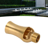 Pond Sprinkler Water Fountain Nozzle Copper Ice Tower Cascade Cedar Spray Head for Garden Pond G1/2 G3/4 Universal 9.5cm