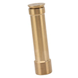 Brass Fountain Nozzle Morning Glory Trumpet Flower Fountain Nozzle for Garden Pond Amusement Park Museum Library G3/4 Inch Working Pressure 5‑8kpa