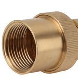 Fan Shaped Fountain Nozzle Copper Adjustable Uniform Water Spray Fan Shaped Fountain Spray Head for Park G1in - Extra Image