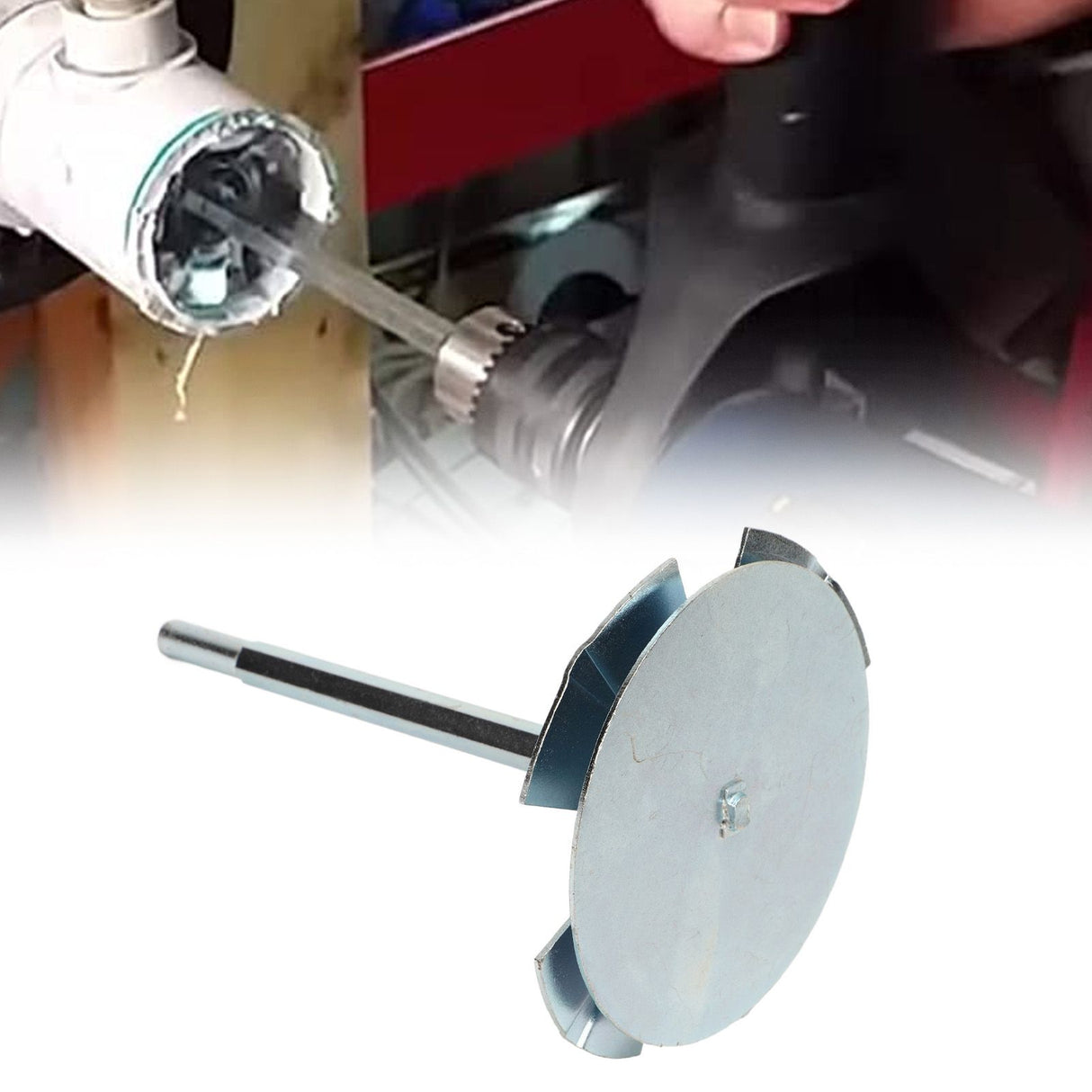 PVC Fitting Socket Saver Universal Effcient Practical Steel PVC Pipe Reamer Cutter for PVC Pipe 3in