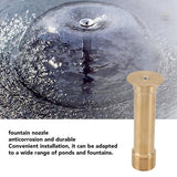 Adjustable Mushroom Fountain Nozzle with Dynamic Landscape Effects Fountain Sprinkler Nozzle Water Spray for Garden Pond Amusement Park G3/4in 10.4CM - Extra Image