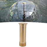 Adjustable Mushroom Fountain Nozzle with Dynamic Landscape Effects Fountain Sprinkler Nozzle Water Spray for Garden Pond Amusement Park G1.5in 15.3CM - Extra Image