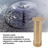 Adjustable Mushroom Fountain Nozzle with Dynamic Landscape Effects Fountain Sprinkler Nozzle Water Spray for Garden Pond Amusement Park G1.5in 15.3CM - Extra Image