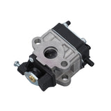 Leaf Blower Carburetor Sparking Plug Air Filter Sponge Primer Bulb Assembly Set for Hitachi RB24EA - 45-Degree Angle