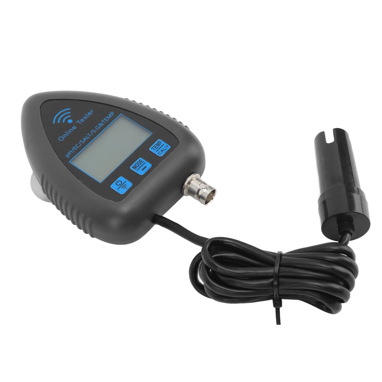 PH Temperature Water Quality Meter Mini Continuous 5 in 1 PH EC SALT SG TEMP Monitor Wireless WiFi Online Water Quality Monitor for Tuya AU Plug 230V
