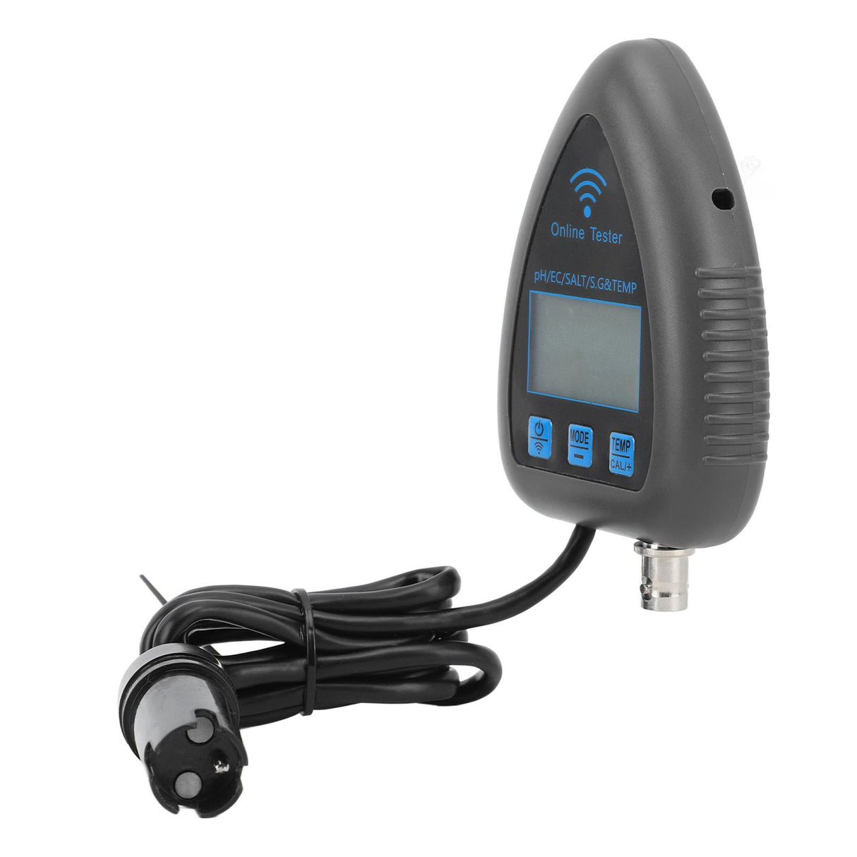 PH Temperature Water Quality Meter Mini Continuous 5 in 1 PH EC SALT SG TEMP Monitor Wireless WiFi Online Water Quality Monitor for Tuya AU Plug 230V