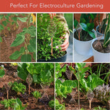 Electro Culture Gardening Copper Wire Stakes Fibonacci Coil Winding Jig for Electroculture Gardening Growing Garden Plants Vegetables