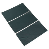 3 PCS Pool Patch Repair Kit Green PP Self Adhesive Pool Cover Patch Repair Kit for Swimming Pool S 4x8in