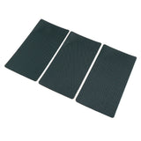 3 PCS Pool Patch Repair Kit Green PP Self Adhesive Pool Cover Patch Repair Kit for Swimming Pool S 4x8in - Rear View