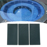3 PCS Pool Patch Repair Kit Green PP Self Adhesive Pool Cover Patch Repair Kit for Swimming Pool S 4x8in - Extra Image
