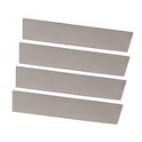 4 Pack Rainwater Valley Gutter Aluminium Rainwater Diverter Splashing Guard with 32 Screws for Roof - Extra Image