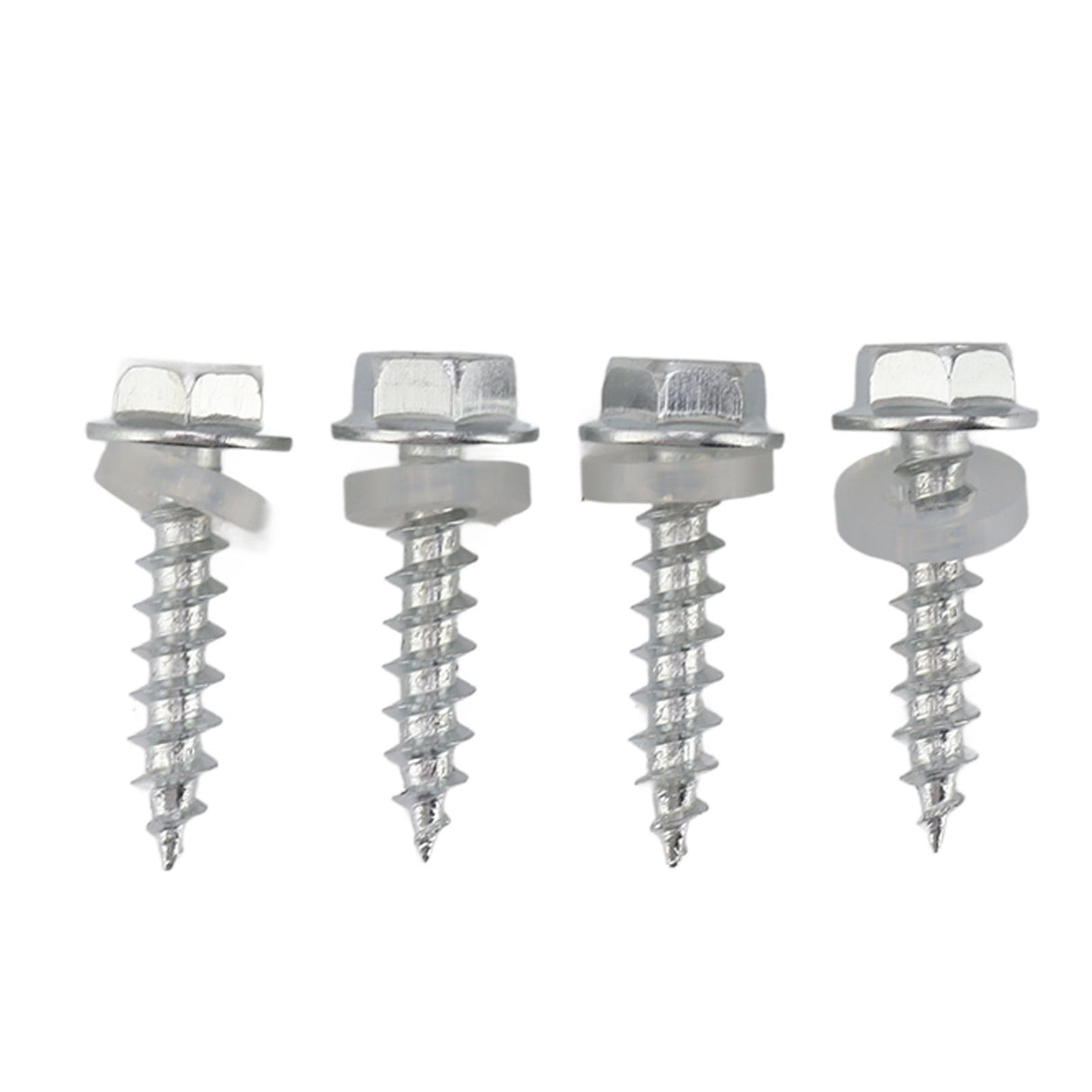 4 Pack Rainwater Valley Gutter Aluminium Rainwater Diverter Splashing Guard with 32 Screws for Roof