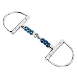 Horse Bit Stainless Steel 125mm Anti Biting Horse Mouth D Ring Snaffle Bit for Horse Farm